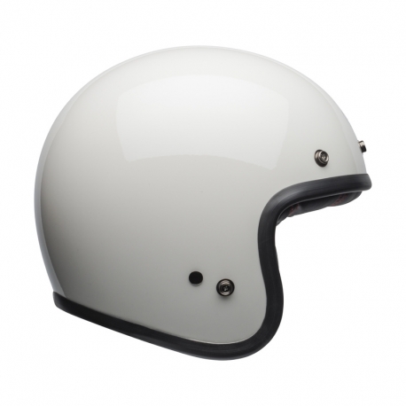 KASK MOTOCYKLOWY BELL CUSTOM 500 ECE6 VINTAGE WHITE S