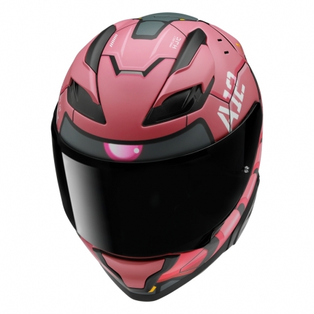 KASK MOTOCYKLOWY HJC F71 ZAKU BANDAI NAMCO RED BLACK