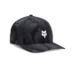 CZAPKA Z DASZKIEM FOX HEAD TECH FLEXFIT BLACK CAMO L/XL