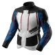 KURTKA MOTOCYKLOWA TEKSTYLNA REBELHORN HARDY 3.0 BLUE GREY RED
