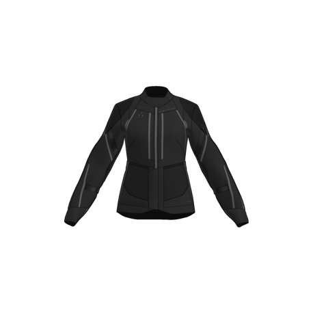 KURTKA MOTOCYKLOWA TEKSTYLNA DAMSKA REBELHORN HARDY 3.0 BLACK