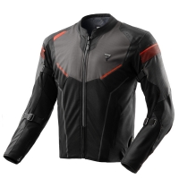 KURTKA MOTOCYKLOWA TEKSTYLNA REBELHORN HIFLOW 5 BLACK GREY RED