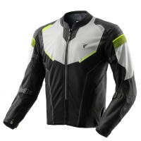 KURTKA MOTOCYKLOWA TEKSTYLNA REBELHORN HIFLOW 5 BLACK GREY FLUO YELLOW
