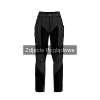 SPODNIE MOTOCYKLOWE TEKSTYLNE DAMSKIE REBELHORN HIFLOW-V BLACK
