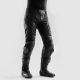 SPODNIE MOTOCYKLOWE SKÓRZANE REBELHORN INFERNO BLACK