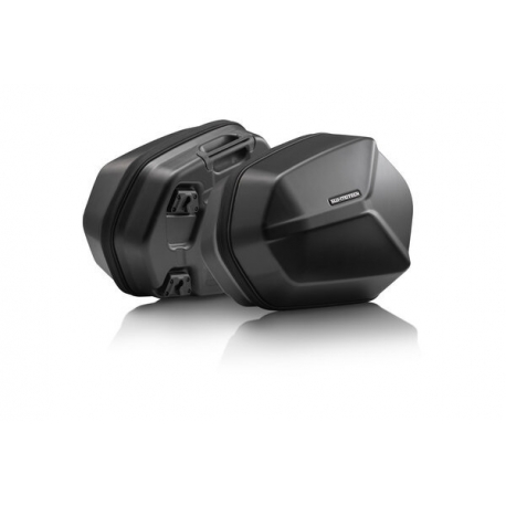 ZESTAW KUFRÓW BOCZNYCH AERO ABS I STELAŻY SW-MOTECH CFMOTO 450MT (23-) 2X25L