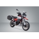 ZESTAW KUFRÓW BOCZNYCH AERO ABS I STELAŻY SW-MOTECH MOTO GUZZI V85 TT / STRADA (24-) 2X25L
