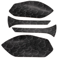 NAKLEJKA NA BAK TANKPAD ANTYPOŚLIZGOWY 4 CZĘŚCI RG RACING BMW S1000RR 09-14 / HP4 BLACK