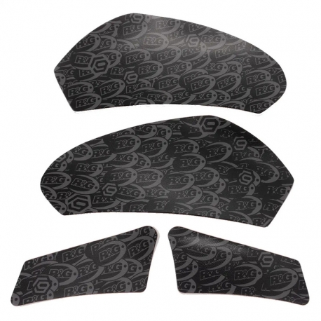 NAKLEJKA NA BAK TANKPAD ANTYPOŚLIZGOWY 4 CZĘŚCI RG RACING KAWASAKI ZX10R 08-10 BLACK