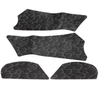 NAKLEJKA NA BAK TANKPAD ANTYPOŚLIZGOWY 4 CZĘŚCI RG RACING KAWASAKI ZX10R 16- BLACK