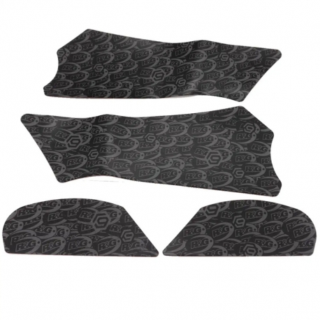NAKLEJKA NA BAK TANKPAD ANTYPOŚLIZGOWY 4 CZĘŚCI RG RACING KAWASAKI ZX10R 16- BLACK