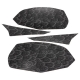 NAKLEJKA NA BAK TANKPAD ANTYPOŚLIZGOWY 2 CZĘŚCI RG RACING SUZUKI GSXR600/750 08 -10 BLACK