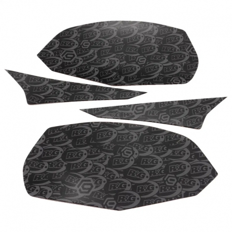 NAKLEJKA NA BAK TANKPAD ANTYPOŚLIZGOWY 2 CZĘŚCI RG RACING SUZUKI GSXR600/750 08 -10 BLACK