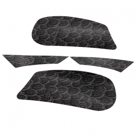 NAKLEJKA NA BAK TANKPAD ANTYPOŚLIZGOWY 4 CZĘŚCI RG RACING SUZUKI GSXR1000 09-16 BLACK