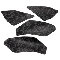 NAKLEJKA NA BAK TANKPAD ANTYPOŚLIZGOWY 2 CZĘŚCI RG RACING YAMAHA R1 15-19 BLACK
