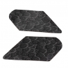 NAKLEJKA NA BAK TANKPAD ANTYPOŚLIZGOWY 2 CZĘŚCI RG RACING 26X11CM BLACK