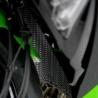 OSŁONA CHŁODNICY RG RACING PRO KAWASAKI ZX636 19-21 GREEN