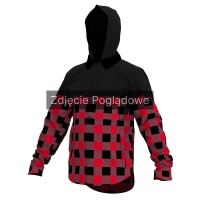 KOSZULA MOTOCYKLOWA REBELHORN SHIFTER BLACK RED