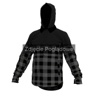 KOSZULA MOTOCYKLOWA REBELHORN SHIFTER BLACK GREY