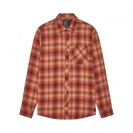 KOSZULA FOX SURVIVALIST STRETCH FLANNEL RUST L