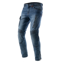 JEANSY MOTOCYKLOWE REBELHORN VANDAL MONOLAYER WASHED BLUE