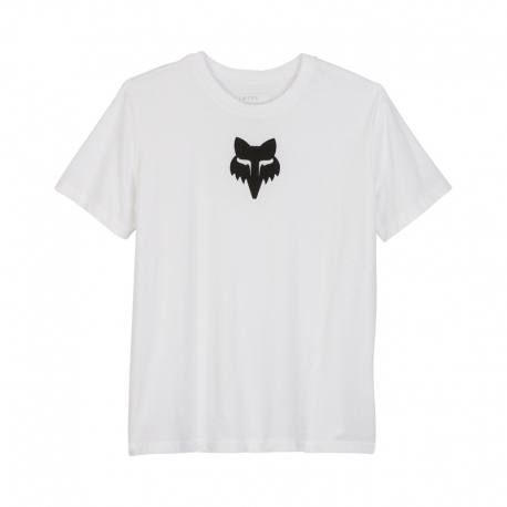 T-SHIRT FOX LADY HEAD WHITE