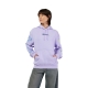 BLUZA Z KAPTUREM FOX LADY HELLO FUTURE FLEECE PO LILAC