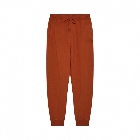 SPODNIE FOX WORDMARK FLEECE JOGGER COGNAC L