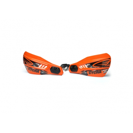 CYCRA OSŁONY RĄK (LISTKI) Z MOCOWANIEM (22MM/28,6MM) MODEL PRIMAL SPECIAL EDITION KOLOR POMARAŃCZOWY