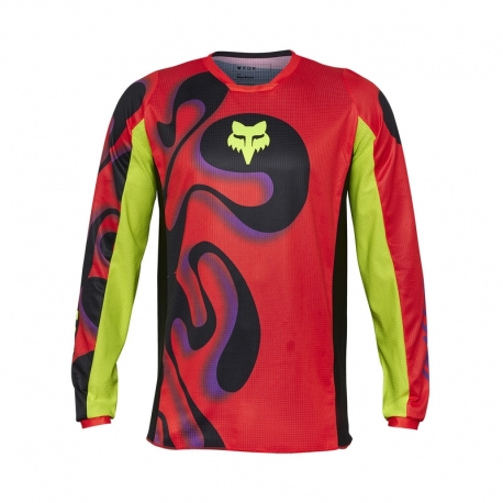 BLUZA MOTOCYKLOWA FOX 180 EMOTION FLUO RED M
