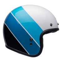 KASK BELL CUSTOM 500 RIF WHITE/BLUE M