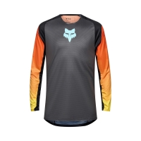BLUZA MOTOCYKLOWA FOX FLEXAIR GRID BLACK/ORANGE S