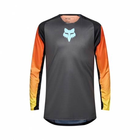 BLUZA FOX FLEXAIR GRID BLACK/ORANGE S