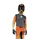 BLUZA FOX FLEXAIR GRID BLACK/ORANGE
