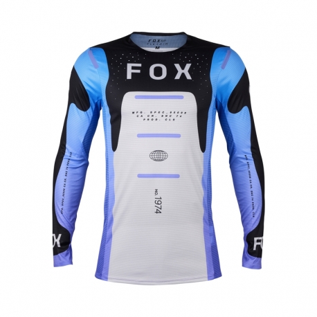 BLUZA MOTOCYKLOWA FOX FLEXAIR MAGNETIC BLACK/PURPLE S