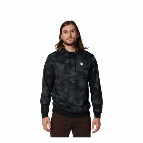 BLUZA Z KAPTUREM FOX HEAD BLACK CAMO