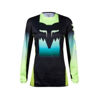 BLUZA FOX LADY 180 FLORA BLACK/YELLOW M