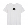 T-SHIRT FOX LADY HEAD WHITE