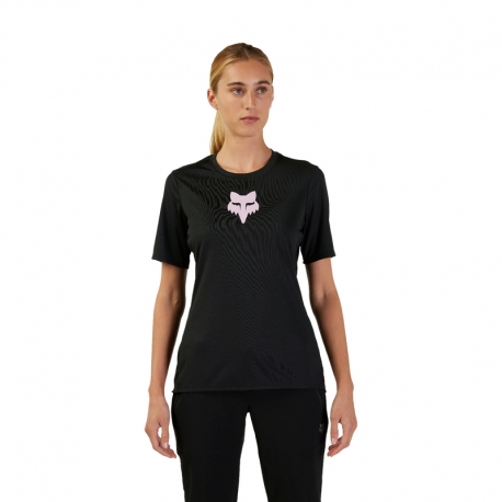 KOSZULKA ROWEROWA FOX LADY RANGER FOXHEAD BLACK XS