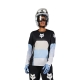 KOSZULKA ROWEROWA Z DŁUGIM RĘKAWEM FOX LADY RANGER GRID BLACK S