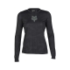 KOSZULKA ROWEROWA Z DŁUGIM RĘKAWEM FOX LADY RANGER TRU DRI BLACK M