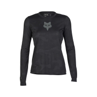 KOSZULKA ROWEROWA Z DŁUGIM RĘKAWEM FOX LADY RANGER TRU DRI BLACK M