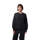 BLUZA FOX LADY WORDMARK OVERSIZED FLEECE CREW BLACK