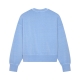 BLUZA FOX LADY WORDMARK OVERSIZED FLEECE CREW CASHMERE BLUE