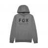 BLUZA Z KAPTUREM FOX NON STOP FLEECE PO HEATHER GRAPHITE