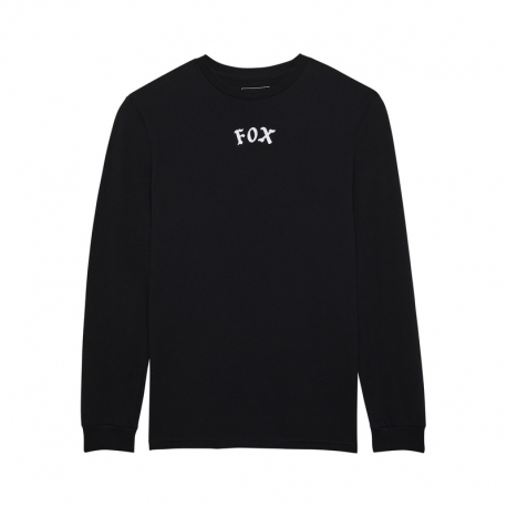 KOSZULKA Z DŁUGIM RĘKAWEM FOX RACE CREW PREM BLACK M