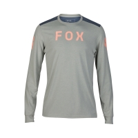 KOSZULKA ROWEROWA Z DŁUGIM RĘKAWEM FOX RANGER DR AVIATION GREY VINTAGE S