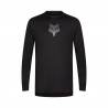 KOSZULKA ROWEROWA Z DŁUGIM RĘKAWEM FOX RANGER HEAD BLACK