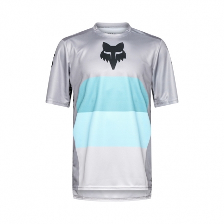 KOSZULKA ROWEROWA FOX RANGER GRID STEEL GREY M
