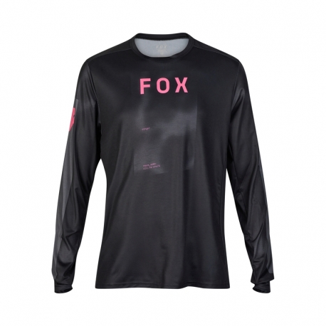 KOSZULKA ROWEROWA Z DŁUGIM RĘKAWEM FOX RANGER TAUNT BLACK S